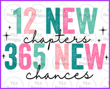 Load image into Gallery viewer, 12 New Chapters 365 Chances Full Color Transfers