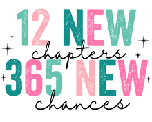 Load image into Gallery viewer, 12 New Chapters 365 Chances Full Color Transfers