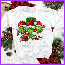 Load image into Gallery viewer, 3 Grinch Gnomies Full Color Transfers