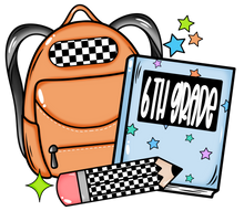 Load image into Gallery viewer, All Grades Backpack- Put In Notes And Backpack Color Full Color Transfers