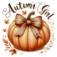 Load image into Gallery viewer, Autumn Girl Full Color Transfers