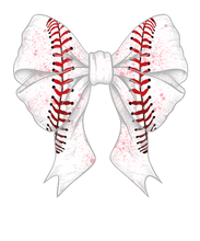 Load image into Gallery viewer, Big Baseball Bow Full Color Transfers