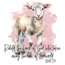 Load image into Gallery viewer, Behold The Lamb Of God Full Color Transfers
