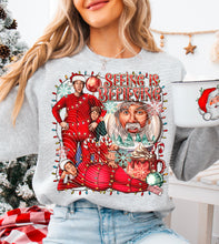 Load image into Gallery viewer, Believing Is Seeing Santa Claus Movie Full Color Transfers