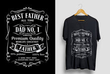 Load image into Gallery viewer, Best Father Of All Time Full Color Transfers