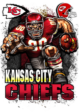 Load image into Gallery viewer, Kansas City Chiefs Full Color Transfers