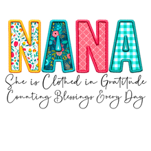 Load image into Gallery viewer, She Is Clothed- Nana Full Color Transfers