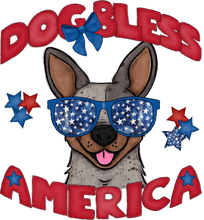 Load image into Gallery viewer, Patriotic Dogs - Add Breed In Notes Please Full Color Transfers