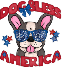 Load image into Gallery viewer, Patriotic Dogs - Add Breed In Notes Please Full Color Transfers