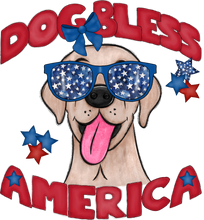 Load image into Gallery viewer, Patriotic Dogs - Add Breed In Notes Please Full Color Transfers