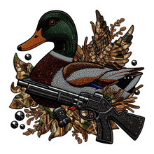 Load image into Gallery viewer, Duck Hunting Full Color Transfers