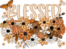 Load image into Gallery viewer, Fall Floral Names Blessed Full Color Transfers