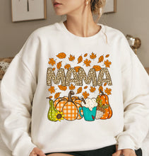 Load image into Gallery viewer, Fall Family Name Mama Full Color Transfers