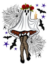 Load image into Gallery viewer, Freak Ghost Halloween Full Color Transfers
