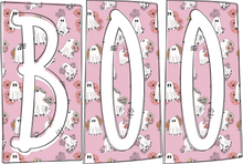 Load image into Gallery viewer, Groovy Ghost Boo Full Color Transfers