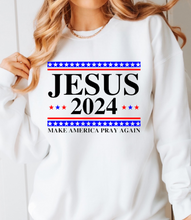 Load image into Gallery viewer, Jesus 2024 Black Version Full Color Transfers