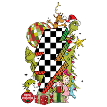 Load image into Gallery viewer, Lightening Grinch Full Color Transfers