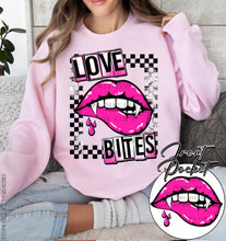 Load image into Gallery viewer, Love Bites Koozie 3 Inches Full Color Transfers