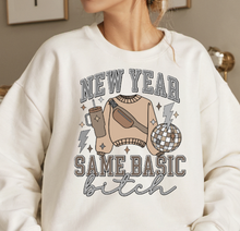 Load image into Gallery viewer, New Year Same Basic Bitch Full Color Transfers