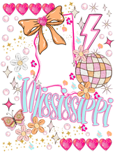 Load image into Gallery viewer, Preppy States- Put Your State In The Notes Section- 1 Free Pocket Size Bow Included Full Color