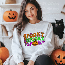 Load image into Gallery viewer, Spooky With Lightening Bolt Full Color Transfers