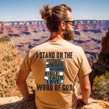 Load image into Gallery viewer, Stand On The Word Of God- Mens Designs Full Color Transfers