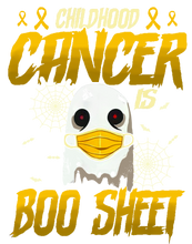 Load image into Gallery viewer, Childhood Cancer Is Boo Sheet Full Color Transfers
