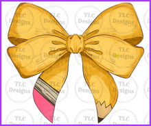 Load image into Gallery viewer, Back To School Tour With Free Pencil Bow Pocket Full Color Transfers