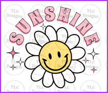 Load image into Gallery viewer, Be The Sunshine With Pocket Full Color Transfers