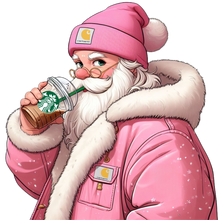 Load image into Gallery viewer, Bougie Santa Full Color Transfers