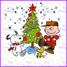 Load image into Gallery viewer, Charlie Brown And Snoopy Full Color Transfers