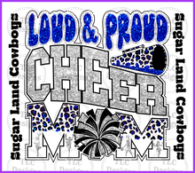 Load image into Gallery viewer, Cheer Mom Sugar Land Full Color Transfers