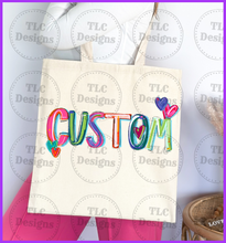 Load image into Gallery viewer, Cheery Words- Any Combos - Add In Notes Full Color Transfers