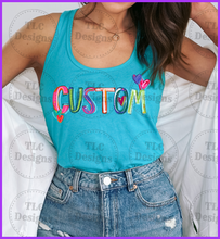 Load image into Gallery viewer, Cheery Words- Any Combos - Add In Notes Full Color Transfers