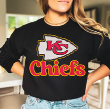 Load image into Gallery viewer, Chiefs Faux Embroidery Full Color Transfers