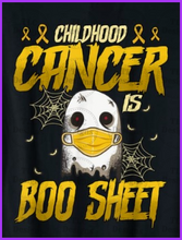 Load image into Gallery viewer, Childhood Cancer Is Boo Sheet Full Color Transfers