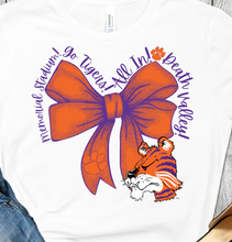 Load image into Gallery viewer, Clemson Tiger Coquette Full Color Transfers