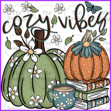 Load image into Gallery viewer, Cozy Vibes Full Color Transfers
