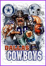 Load image into Gallery viewer, Dallas Cowboys Full Color Transfers