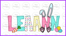 Load image into Gallery viewer, Easter 1 - Put Names And Gender In Notes Section. Full Color Transfers