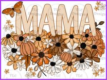 Load image into Gallery viewer, Fall Floral Names Custom Full Color Transfers