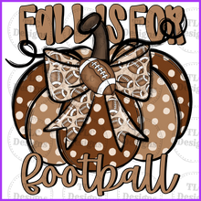Load image into Gallery viewer, Fall Is For Football Full Color Transfers