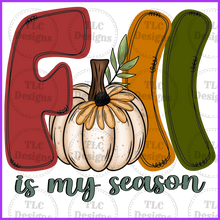 Load image into Gallery viewer, Fall Is My Season Full Color Transfers