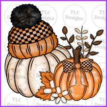 Load image into Gallery viewer, Fall Pumpkins Full Color Transfers