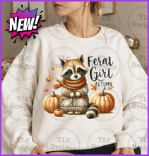 Load image into Gallery viewer, Feral Girl Full Color Transfers