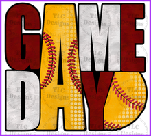 Load image into Gallery viewer, Gameday Softball. Add Color Combo In Notes Full Color Transfers