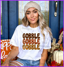 Load image into Gallery viewer, Gobble Faux Sequins Full Color Transfers