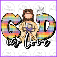 Load image into Gallery viewer, God Is Love Full Color Transfers