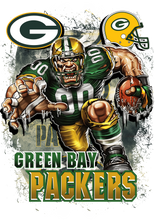 Load image into Gallery viewer, Green Bay Packers Full Color Transfers