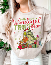 Load image into Gallery viewer, Wonderful Time Of The Year Grinch Full Color Transfers